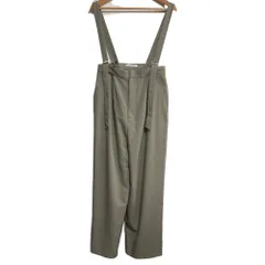 未使用 BEAUTY＆YOUTH UNITED ARROWS ビューティーアンドユース ユナイテッドアローズ サスペンダーパンツ サイズM モカ レディース 古着 中古 USEDのサムネイル