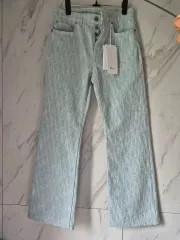 ディオール オブリーク ジャカード デニム パンツ 34 フルセット お買い物バッグのサムネイル
