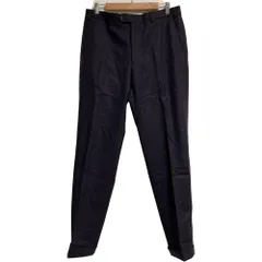 美品 ARMANI COLLEZIONI アルマーニコレツィオーニ ウールフランネル スラックスパンツ サイズ50 パープル メンズ 古着 中古 USEDのサムネイル