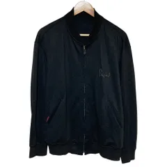 美品 23SS Papas パパス リネンニット ボンバージャケット ブルゾン L ブラック メンズ 古着 中古 USEDのサムネイル