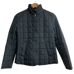 美品  OLD ENGLAND オールドイングランド キルティングジャケット サイズ34 ブラック レディース 古着 中古 USEDのサムネイル