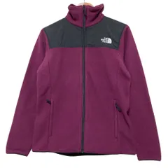 良品 THE NORTH FACE ノースフェイス マウンテンバーサマイクロジャケット NLW72304 サイズS ワインレッド レディース 古着 中古 USEDのサムネイル