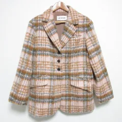 美品 24AW Lily Brown リリーブラウン シャギーオーバージャケット LWFJ245033 サイズ1 ピンク レディース 古着 中古 USEDのサムネイル