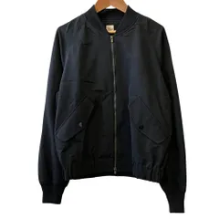 美品 24AW Ron Herman ロンハーマン ボンバージャケット ブルゾン MA-1 サイズXS ブラック レディース 古着 中古 USEDのサムネイル