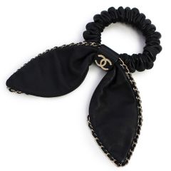 CHANEL レザー シュシュロゴ チェーン ブラック - メルカリ