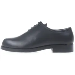 foot the coacher (フットザコーチャー) GERMAN HOLE-CUT SIMPLICITY ジャーマンホールカット 内羽根 レザーシューズ ブラックのサムネイル