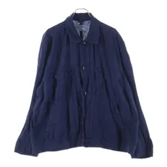 anachronorm (アナクローム) SULFUR DYED LINEN UTILITY JACKET 硫化