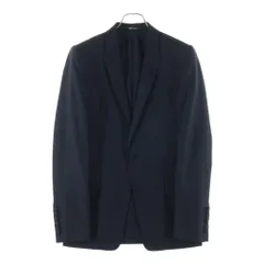 GIVENCHY (ジバンシィ) ストライプ ウール 1B シングルテーラードジャケット ブラック GVP2M1のサムネイル
