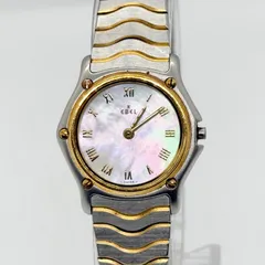 EBEL エベル クラシックウェーブ 1811804 ホワイト QZ レディース シェル文字盤 腕時計 訳ありのサムネイル