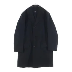 BURBERRY (バーバリー) ウール チェスター コート ロングコート ブラックのサムネイル
