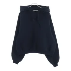 ALEXANDER WANG (アレキサンダーワン) クロップド丈 プルオーバーパーカー ブラック CA00985のサムネイル