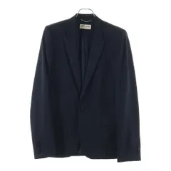 SAINT LAURENT PARIS (サンローランパリ) 13AW エディ期 シルクラペル切替 ウール 1B スモーキングジャケット ブラック 326807 YM85Mのサムネイル