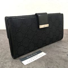 極美品 GUCCI 長財布 821802 GGエンブレム 591 - メルカリ