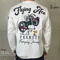SNOOPYコラボ PEANUTS バイカーロングTシャツ◆Flagstaffのサムネイル