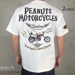 SNOOPY×FlagStaff PEANUTSバイカー半袖Tシャツ◆Flagstaffのサムネイル