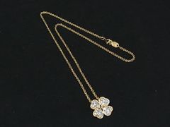 Lov-ln』 クローバーメモリアルペンダント 水色ストーン付き - メルカリ