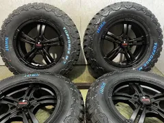 新品 バランス済【iLINK M/T 235/70R16】夏タイヤ【WILD PORTER CROSS 16インチ 7J5HPCD114.3+35】25年 マットブラック デリカD:5 (MTH085)のサムネイル