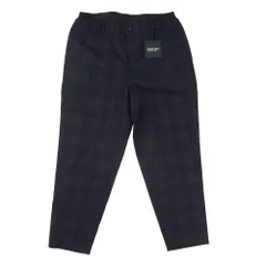 COMME des GARCONS HOMME DEUX コムデギャルソンオムドゥ 25AW DP-P030-051 Wool Dark Check Pants ウール ダークチェック パンツ トラウザーズ ネイビー系 XS【極上美品】【中古】のサムネイル