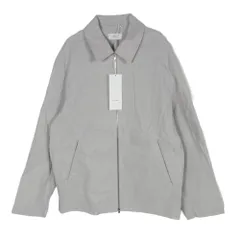 ATON エイトン 25SS JKAGGM0201 STRETCH NYLON LINEN ZIP-UP JK ストレッチ ナイロン リネン ジップアップ ジャケット RAW LINEN 4【極上美品】【中古】のサムネイル