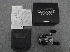 【中古】 美品 シマノ 20 カルカッタ コンクエストDC 100 ベイトリール CALCUTTA CONQUEST DC100のサムネイル