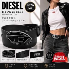 신품 DIESEL 디젤 B-1DR 25 가죽 벨트 타원형 D 로고 소가죽 블랙 여성 벨트 캐주얼 선물 X09716 P1245 T8013
