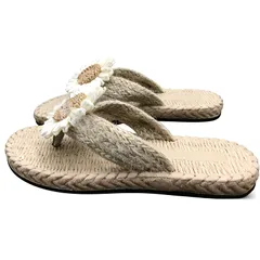 【新品】 [ARAACTOMOVE] レディース ビーチサンダル,軽量 春夏用 スリッパ 女の子向け 屋内外兼用,ビーチサンダル, カジュアル おしゃれ サンダル(ひまわり柄カジュアルスリッパ, 24.5 cm,) 0のサムネイル