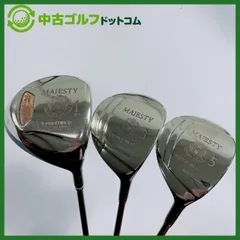 【中古】マルマン MAJESTY 1W/ 3W/ 5W ドライバー.フェアウェイウッド 単品【R.SR】のサムネイル