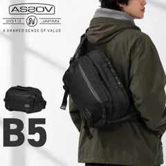 【メーカー正規品】アッソブ コーデュラドビー スリングバッグ ウエストバッグ ミリタリー メンズ ブランド AS2OV CORDURA DOBBY 305D 061402のサムネイル
