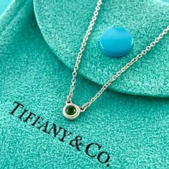美品】ティファニー ネックレス バイザヤード ガーネット シルバー925