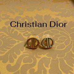 3023 極美品✨Dior ピアス CD ロゴ 希少 刻印 - メルカリ
