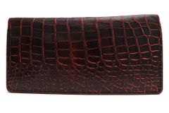 HERMES エルメス カルヴィ アリゲーター カードケース ブラウン Z刻印