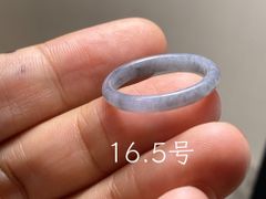 L18-163 アニバーサリーリング 氷種 黄翡翠 9.0号 グアテマラ産 A貨 本