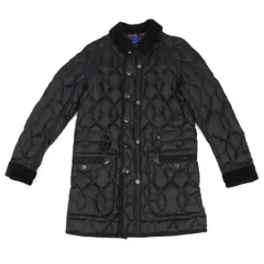 ジュンヤワタナベマン コムデギャルソン×デュベティカJUNYA WATANABE MAN COMME des GARCONS×DUVETICA 裏チェックキルトダウンジャケット 黒他XSのサムネイル