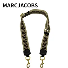 MARC JACOBS マークジェイコブス ショルダーストラップ ヘリンボーン ゴールド金具 黒のサムネイル