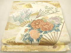 平和屋着物●男性　両面　角帯　色無地　渋紙色×桑茶色　正絹　逸品　CABF8476hy 平和屋着物○男性 両面 角帯 色無地 渋紙色×桑茶色 正絹 逸品