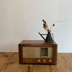アンティーク 木製真空管ラジオ レトロ - メルカリ