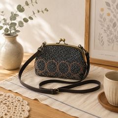 ミナペルホネン タンバリン ショルダーバッグ ハンドメイド ポシェット