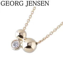 ジョージジェンセン ムーンライトグレープ ダイヤ ネックレス 現行モデル 約45cm 750YG GEORG JENSEN【26549】のサムネイル