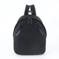 美品 アニエスベー レザー ナイロン リュックサック バックパック ショルダー バッグ ブラック 黒 レディース RNM EJ46-4【中古】のサムネイル