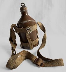 [Wartime] Former Japanese Army, Imperial Japanese Army, Showa 5 Type Canteen, Type 94 Canteen, Showa 16 (1941), Original, Authentic Aluminum Canteen, Military Equipment, Antique, Historical Document