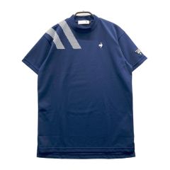 LL】LE COQ SPORTIF GOLF モックネックシャツ ネイビー - メルカリ