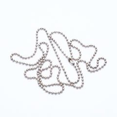 CHROME HEARTS クロムハーツ BALL CHAIN NECKLACE 30inch ボール