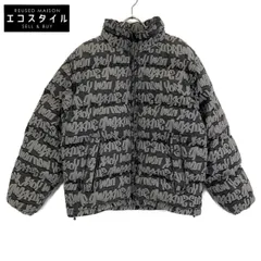 2026年最新】SUPREME 17AW Fuck Jacquard Puffy Jacket Blackの人気