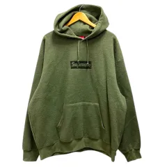 シュプリーム SUPREME 23SS Inside Out Box Logo Hooded Sweatshirt パーカー フーディ ワンポイントロゴ 長袖 XL 緑 グリーンのサムネイル
