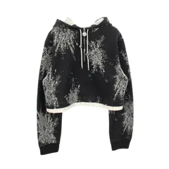 シャネル CHANEL パーカー ココマーク ジップアップ クロップド丈 コットン パーカー レディース Used Aのサムネイル