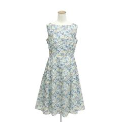 美品　エムズグレイシー　フラワー　ジャガード　ワンピース 未使用品 2025年 M'S GRACY エムズグレイシー フラワージャガード