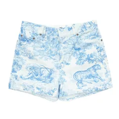 ディオール Dior デニムパンツ トワル ドゥ ジュイ ショート 242P26A3526 コットン ショートパンツ レディース Used Aのサムネイル