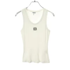 ロエベ LOEWE タンクトップ アナグラム リブ コットン アナグラム タンクトップ レディース Used Aのサムネイル