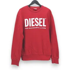 ディーゼル DIESEL スウェット トレーナー 14Y 赤系 レッド 綿 コットン プリントのサムネイル