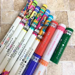 【超希少/未削り】ドラクエ 初代バトエン NO.25 NO.26 セット キャップ付き バトルえんぴつ バトエン バトえん バトルエンピツ 平成レトロ 当時物のサムネイル